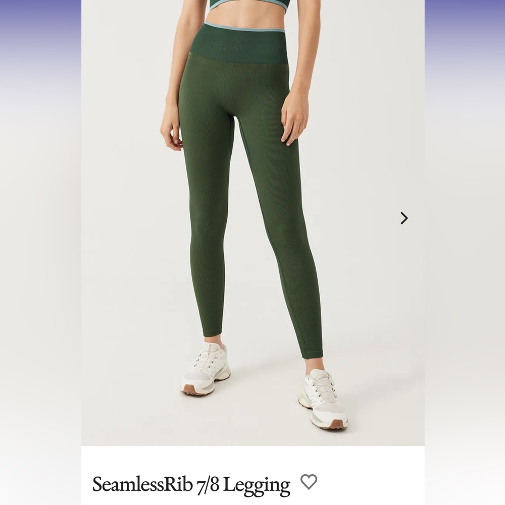 NWT seamless ribbed leggings outdoor voices